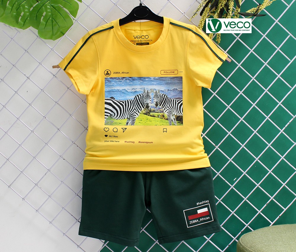 Xưởng may quần áo trẻ em xuất khẩu giá sỉ VECO-Quần áo bé trai